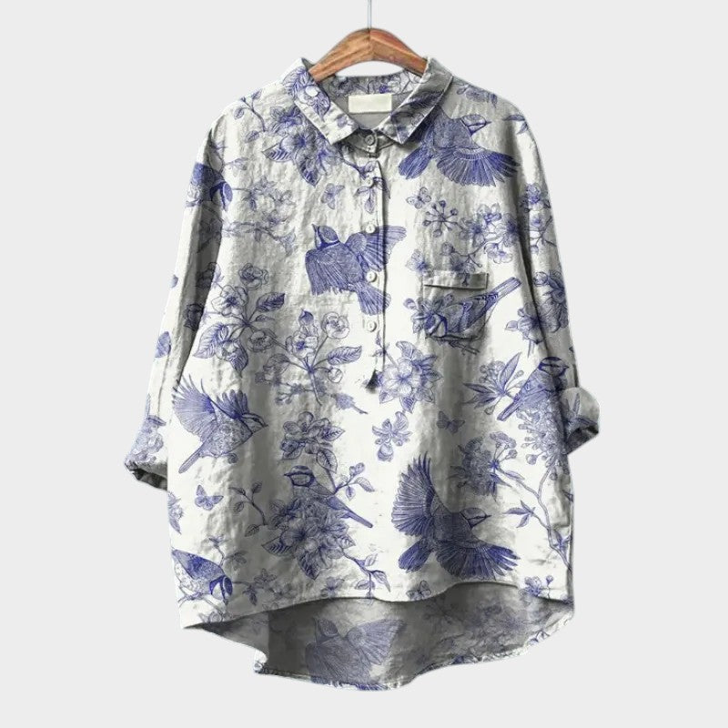 Irma | Premium Bluse Schwalbenglück
