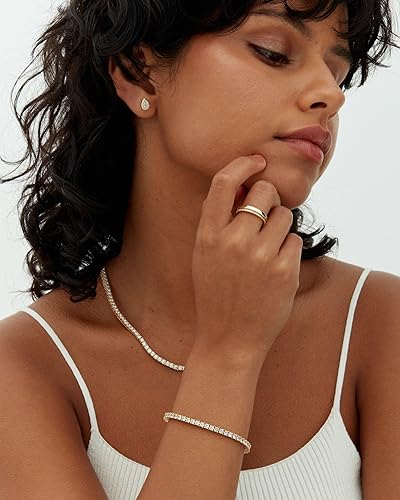 Moissanite Tennis-Armband