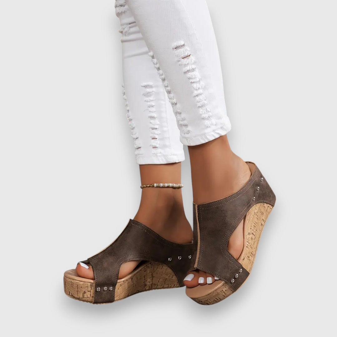 Vittoria | Handgenähte Vintage-Sandalen