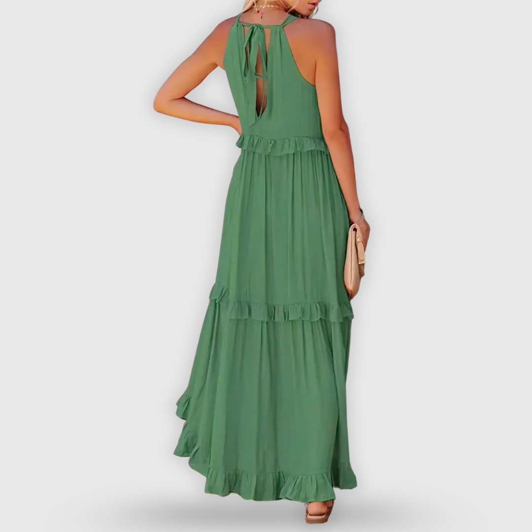 Fiona | Langes Kleid handgefertigt