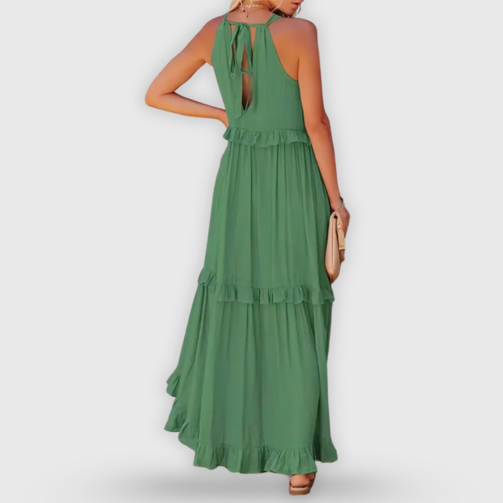 Fiona | Langes Kleid handgefertigt