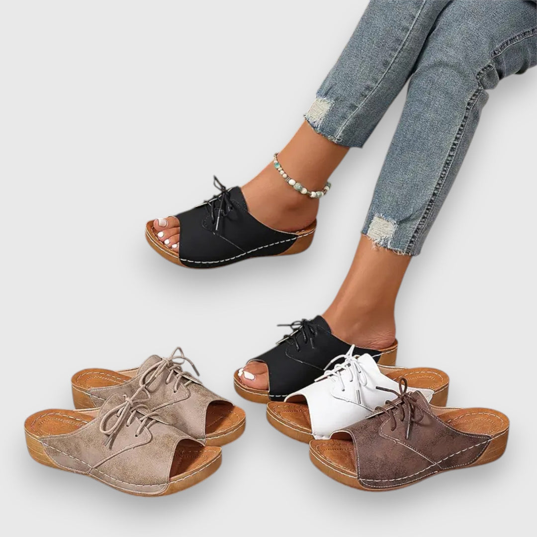 Saskia – Vintage Style Sandalen