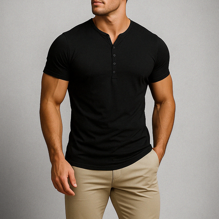 Brannox Henley Short Sleeve Shirt