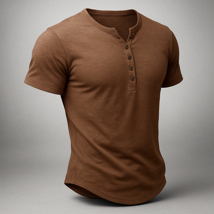 Brannox Henley Short Sleeve Shirt