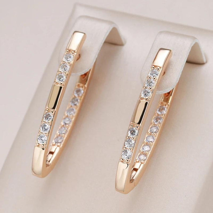 Brigitte | Elegante Zirkonia-Ohrringe aus hochwertigem Material