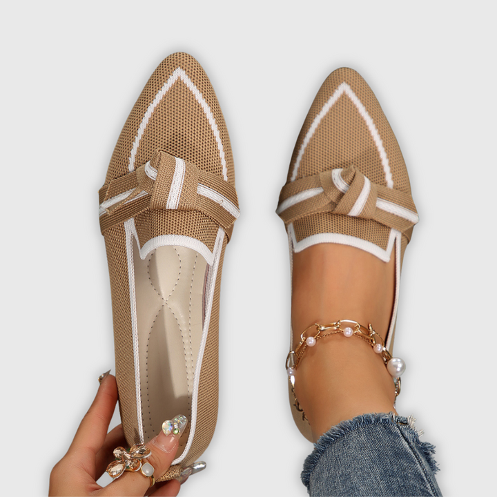 Franca | Handgefertigte Premium-Slipper mit Knoten-Design