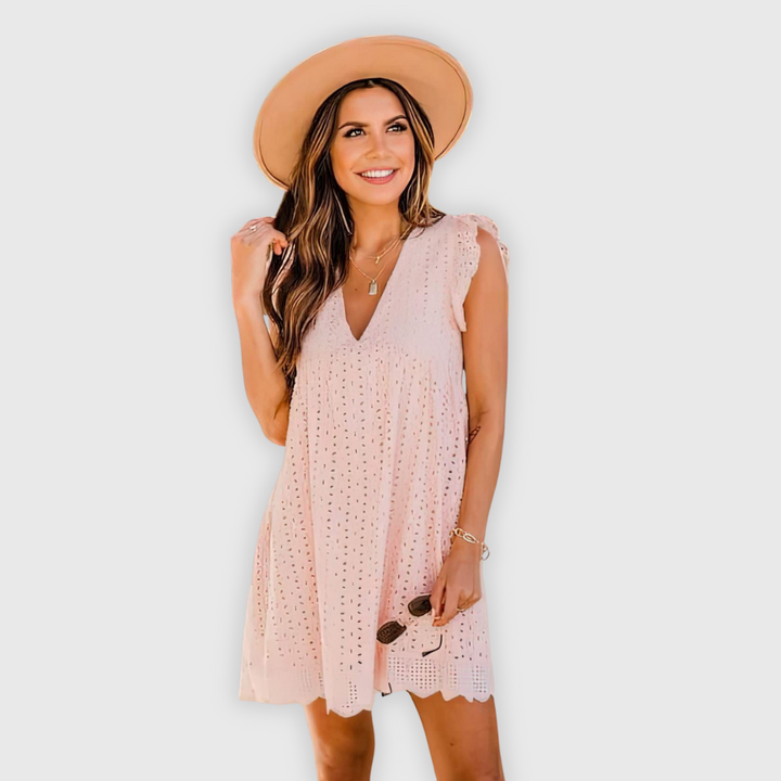 Amelia | Sommerkleid aus handgefertigter Spitze