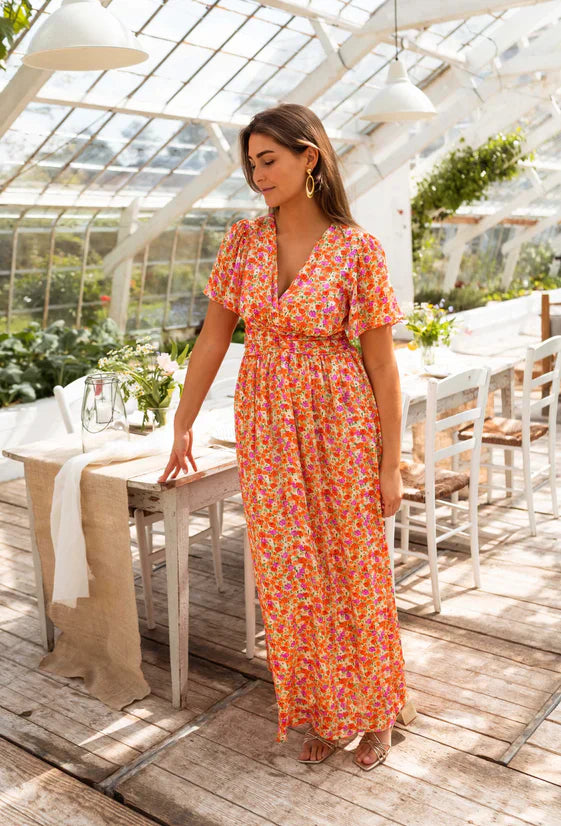 Adele | Sommerkleid mit V-Ausschnitt