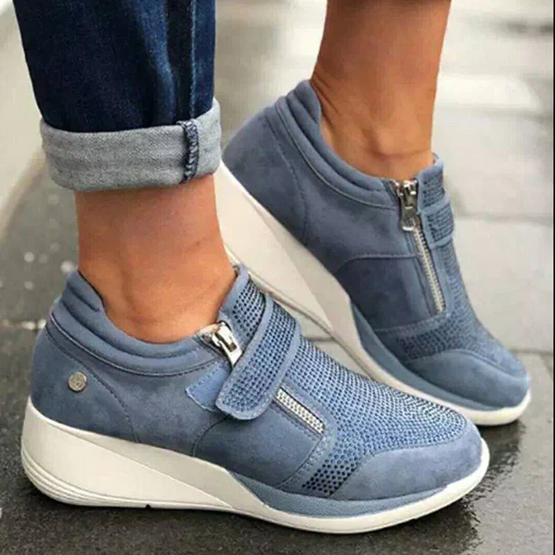 Fabiola | Keil-Sneaker mit Stil und Komfort