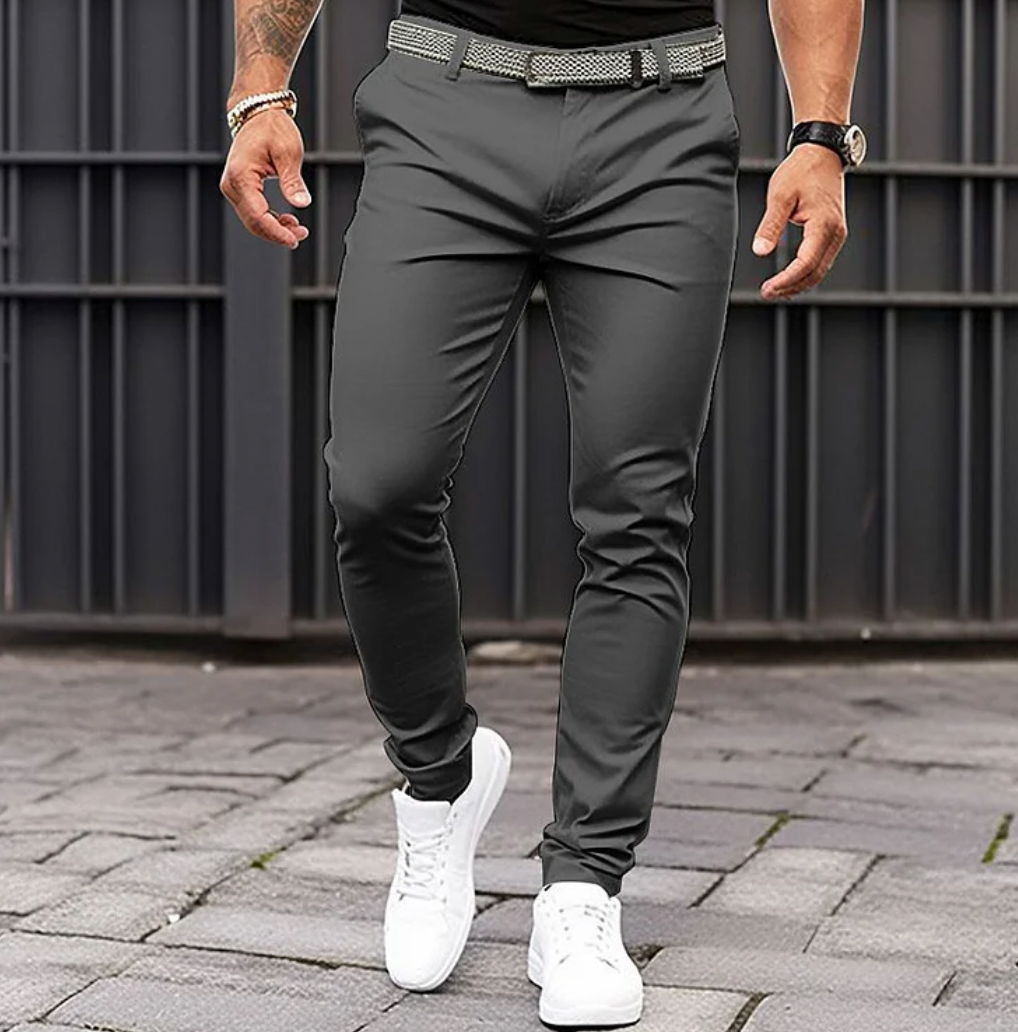 Herren Chinohose | Elegante Slim Fit Hose für Business & Freizeit