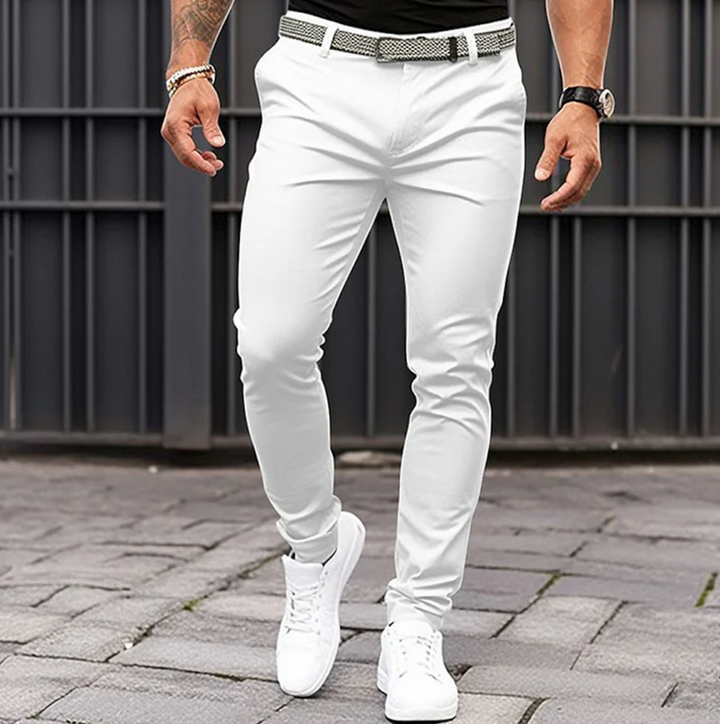 Herren Chinohose | Elegante Slim Fit Hose für Business & Freizeit
