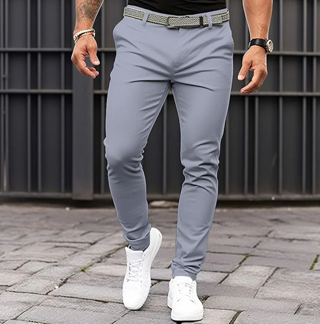 Herren Chinohose | Elegante Slim Fit Hose für Business & Freizeit