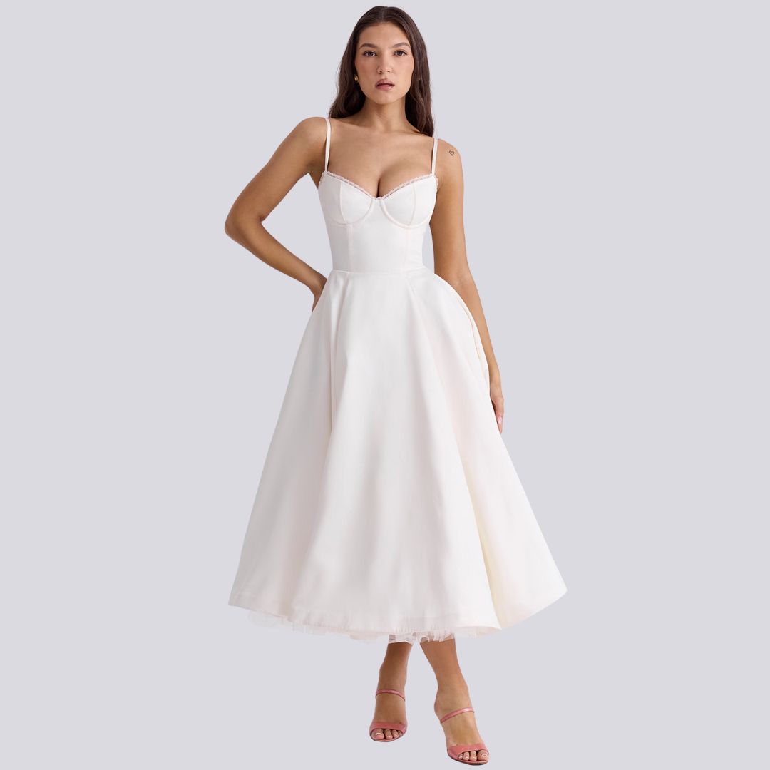 Clotilde | Elegantes Maxikleid aus Premiumstoff