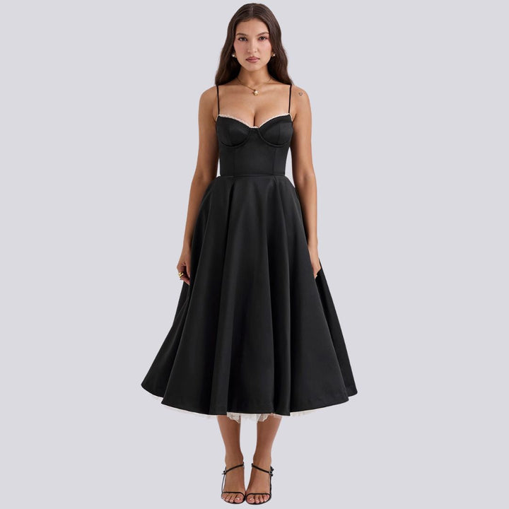 Clotilde | Elegantes Maxikleid aus Premiumstoff