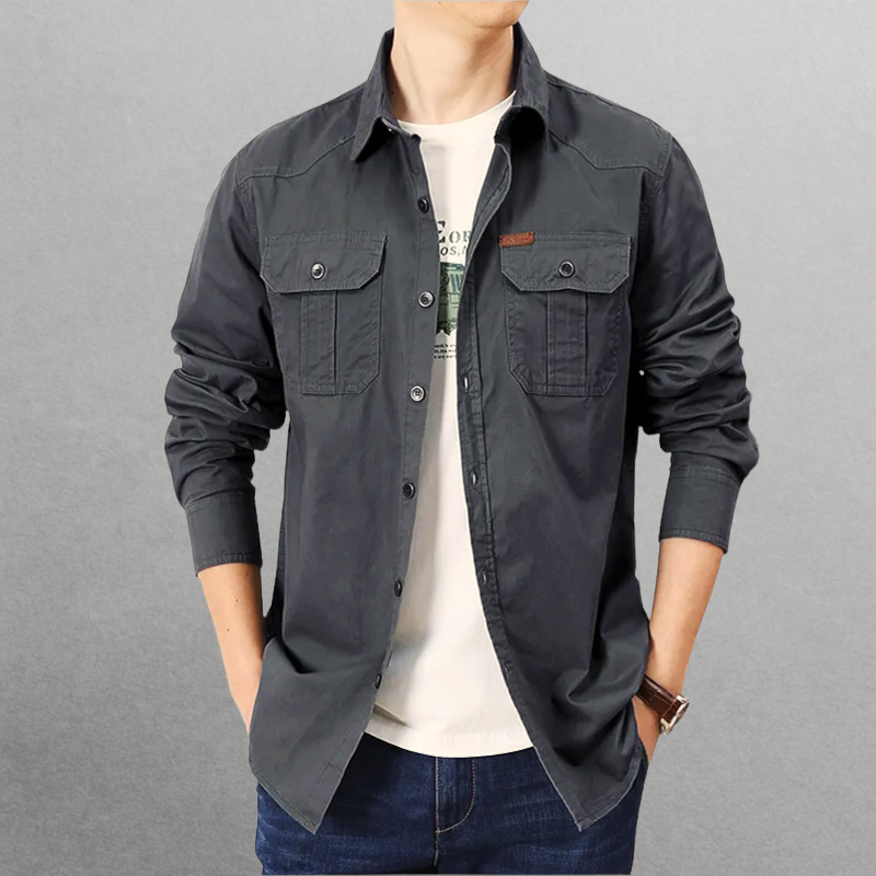 Heritage Cotton Utility Shirt