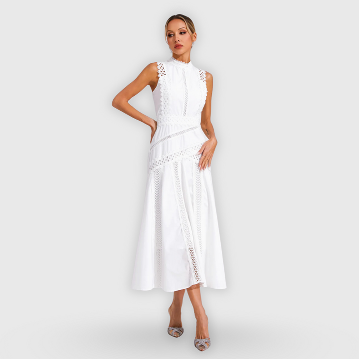 Amanda | Handgefertigtes Premium-Spitzenkleid