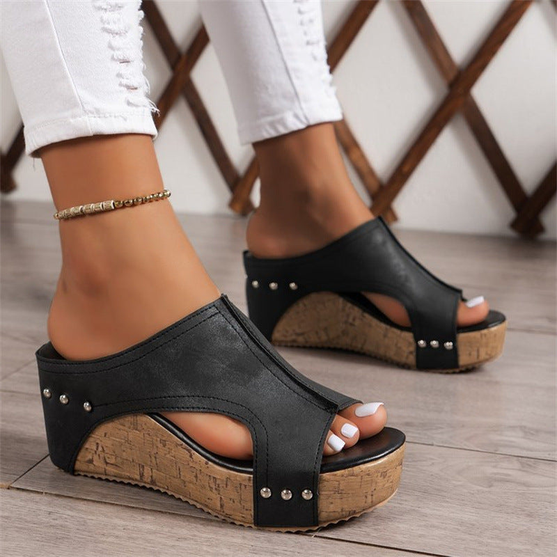 Vittoria | Handgenähte Vintage-Sandalen