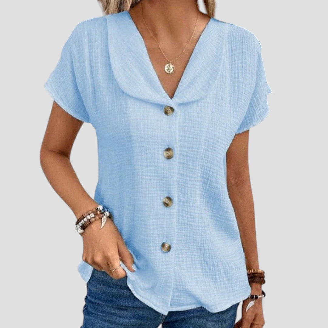 Elenoire | Handgenähte Premium Bluse