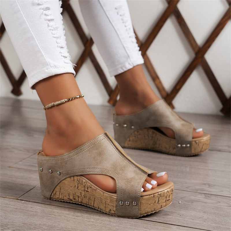 Vittoria | Handgenähte Vintage-Sandalen