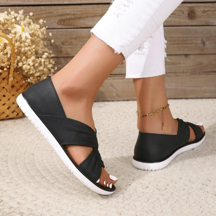 Tania | Soft-Glide Sandale Handgefertigt