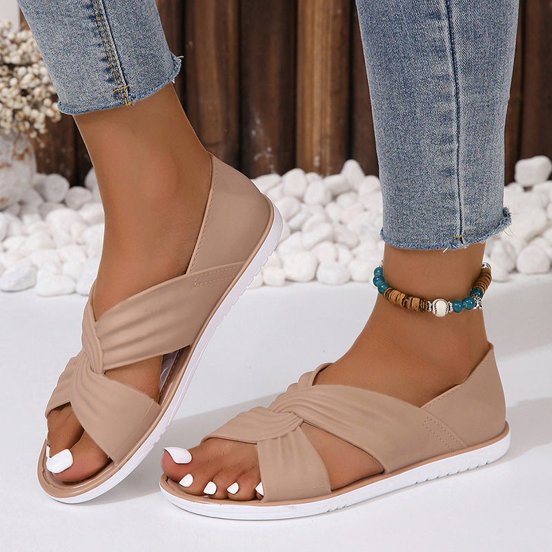 Tania | Soft-Glide Sandale Handgefertigt