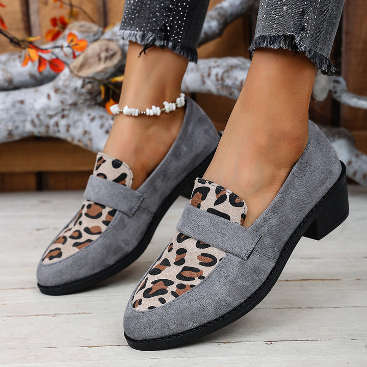 Raffaella | Handgefertigte Premium-Loafer im Animal-Look