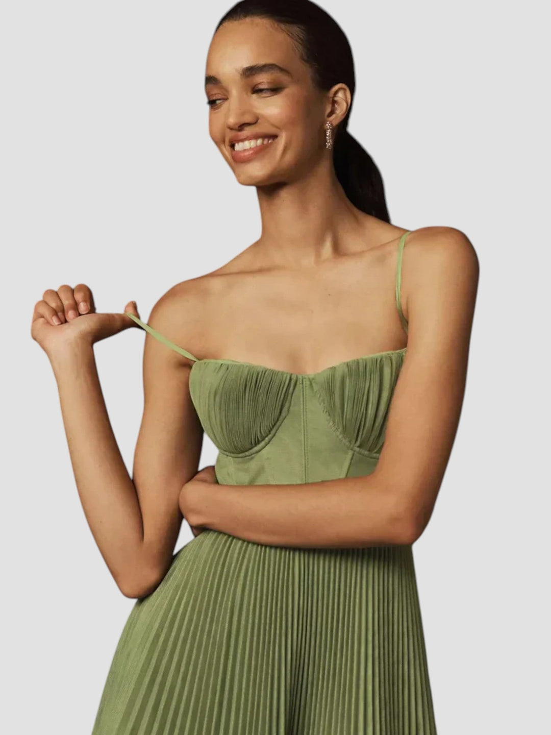 Lucia | Handgefertigtes Premium-Maxikleid
