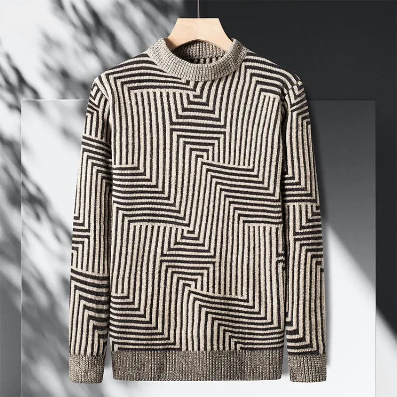 Andor Geo-Pattern Sweater
