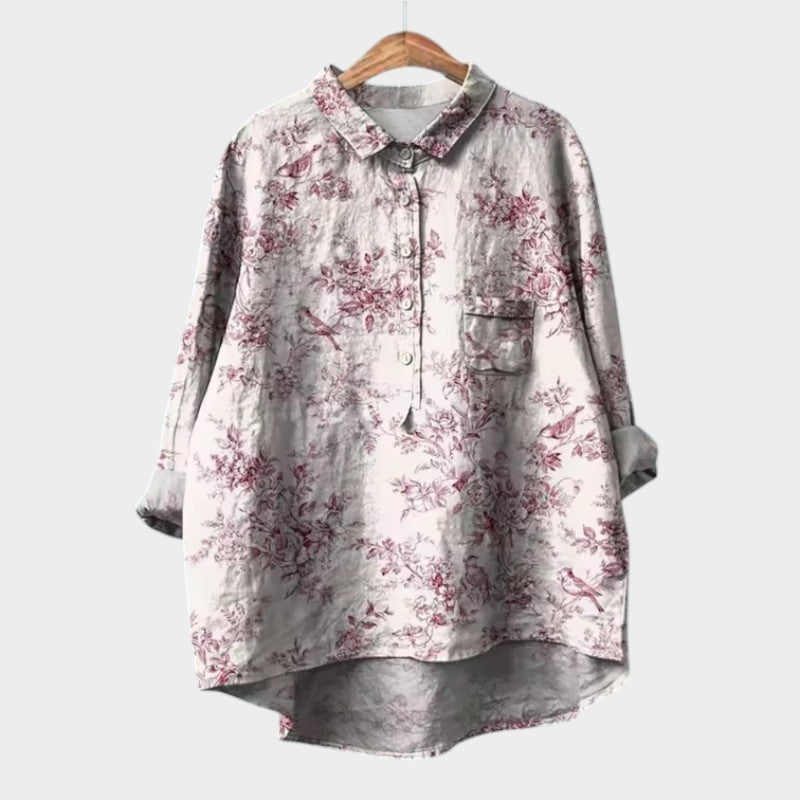 Ofelia | Premium Bluse Rosablüte