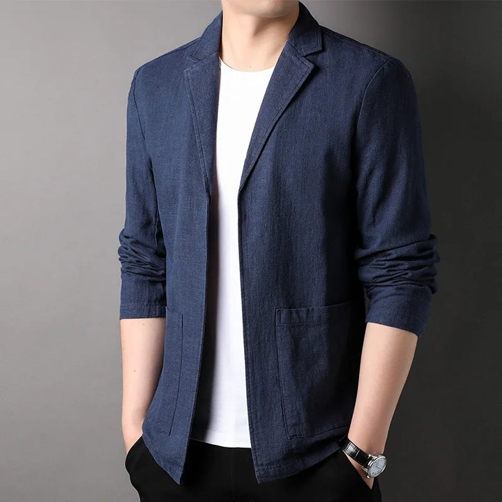 Lightweight Linen Blend Blazer