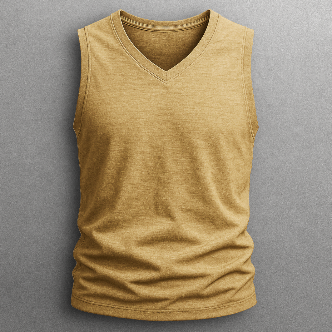 Shinari V-neck Cotton Tank
