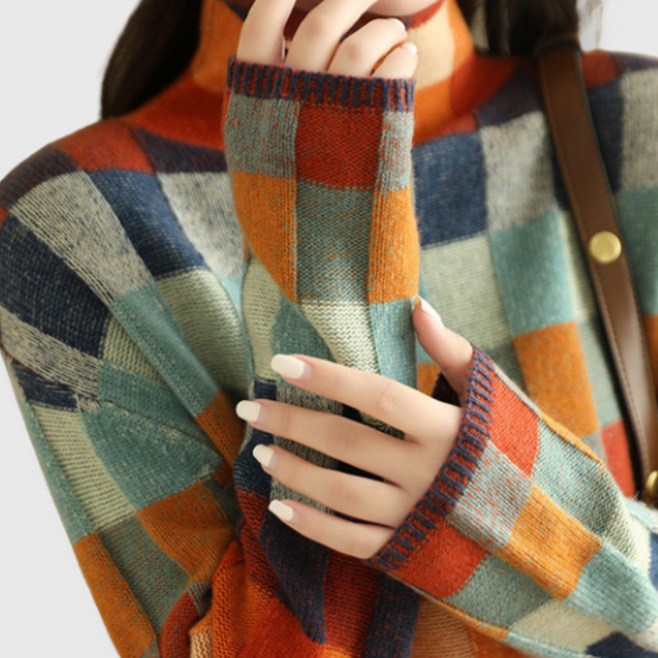 Maddalena | Patchwork-Rollkragen