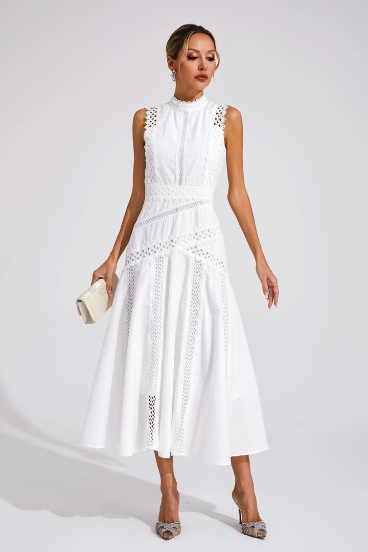 Amanda | Handgefertigtes Premium-Spitzenkleid