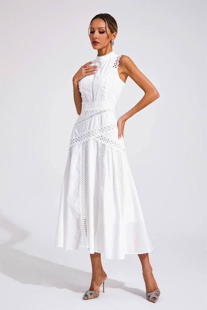 Amanda | Handgefertigtes Premium-Spitzenkleid