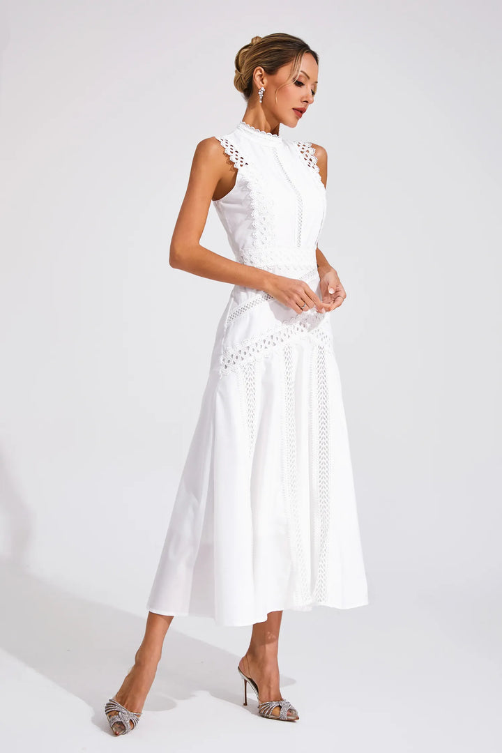 Amanda | Handgefertigtes Premium-Spitzenkleid