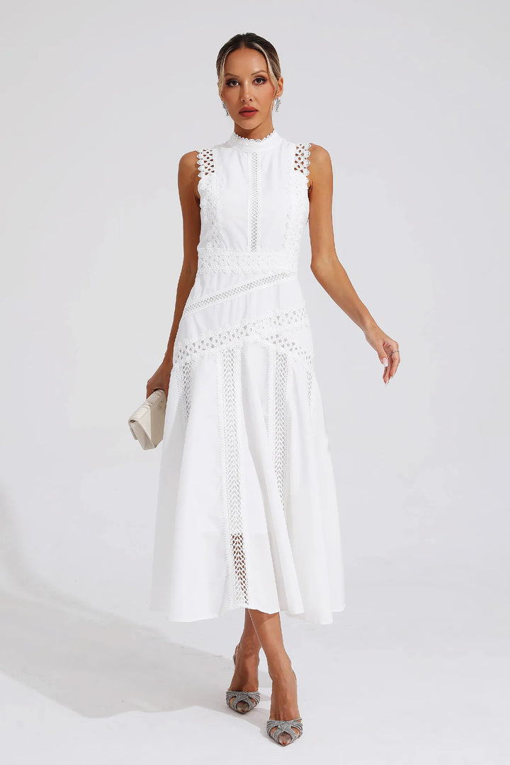 Amanda | Handgefertigtes Premium-Spitzenkleid