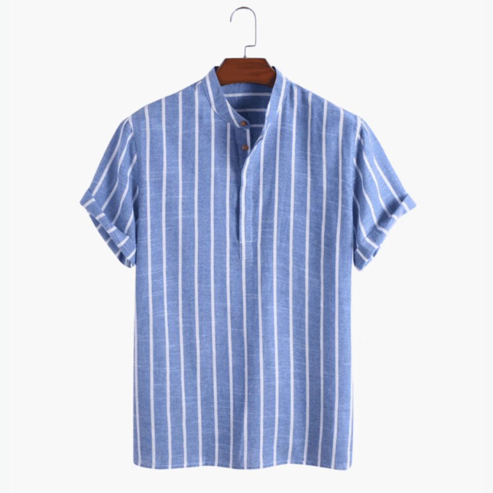 Nino | Premium-Polo mit Maritimen Streifen