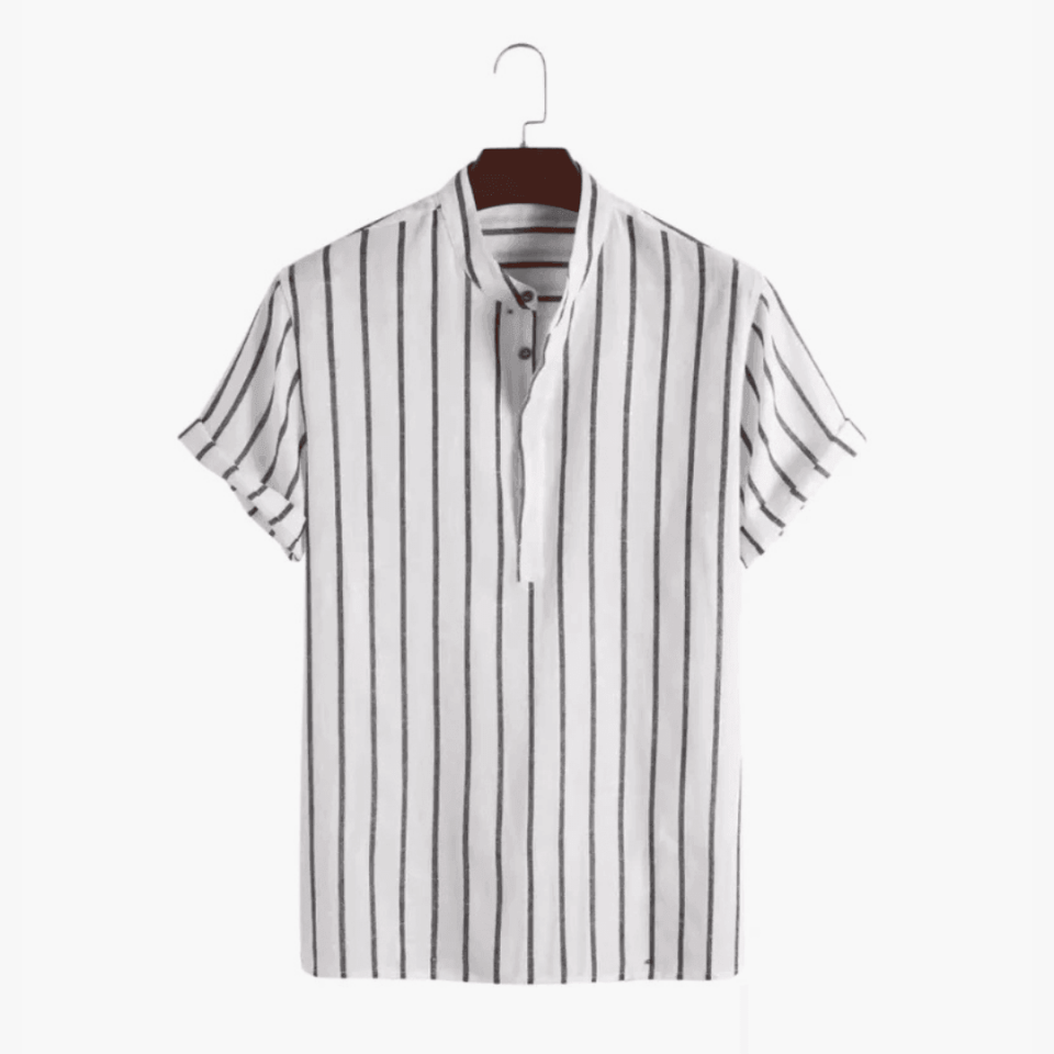 Nino | Premium-Polo mit Maritimen Streifen
