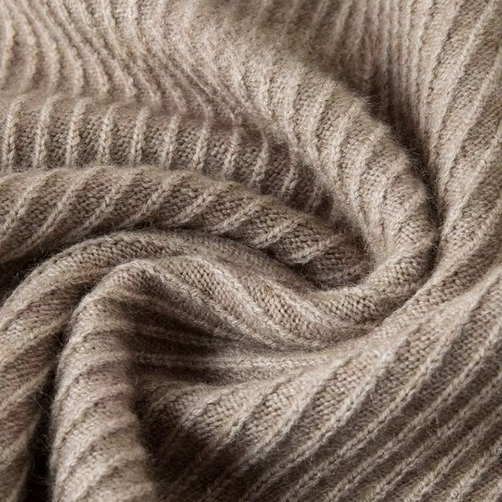 Bennett Ribbed Quarter-Zip Sweater