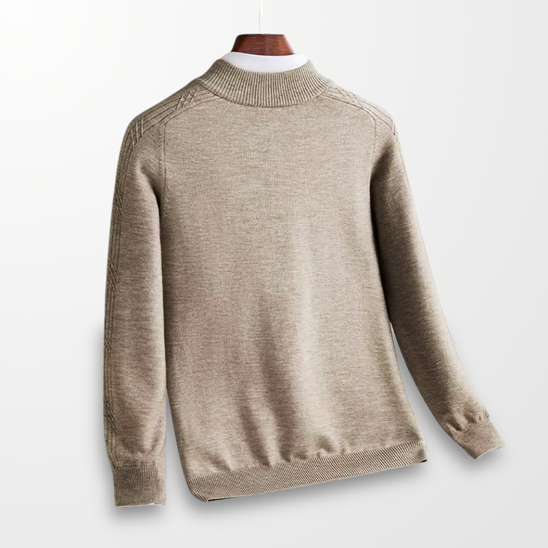 Bennett Ribbed Quarter-Zip Sweater