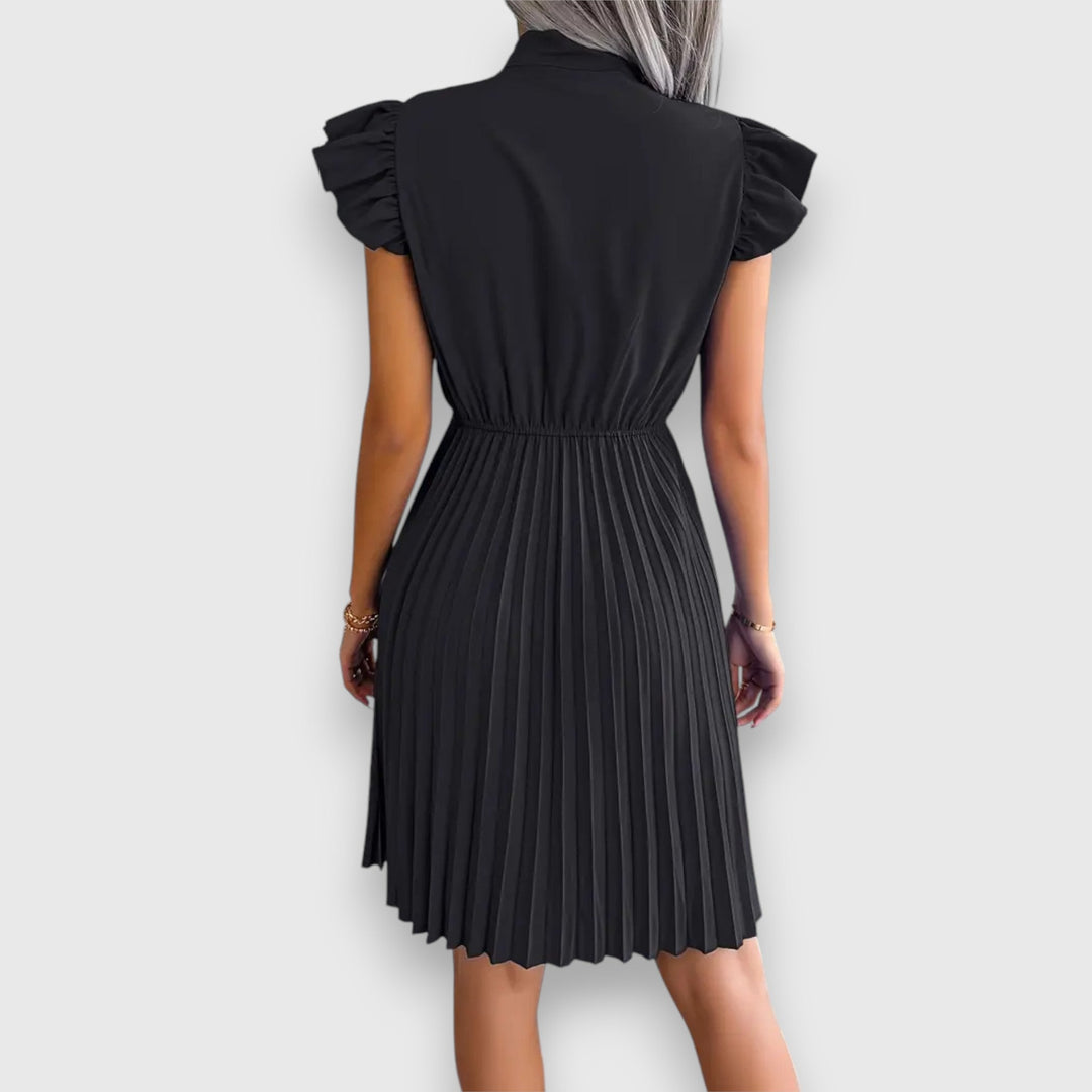 Fiorenza | Elegantes Kleid mit Krawattenhals