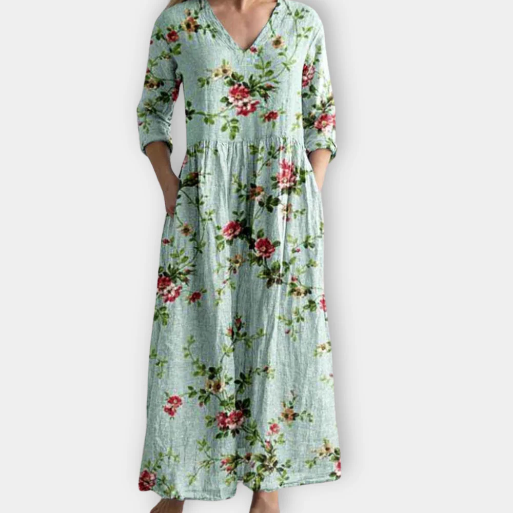 Clarice - Boho Maxi Dress