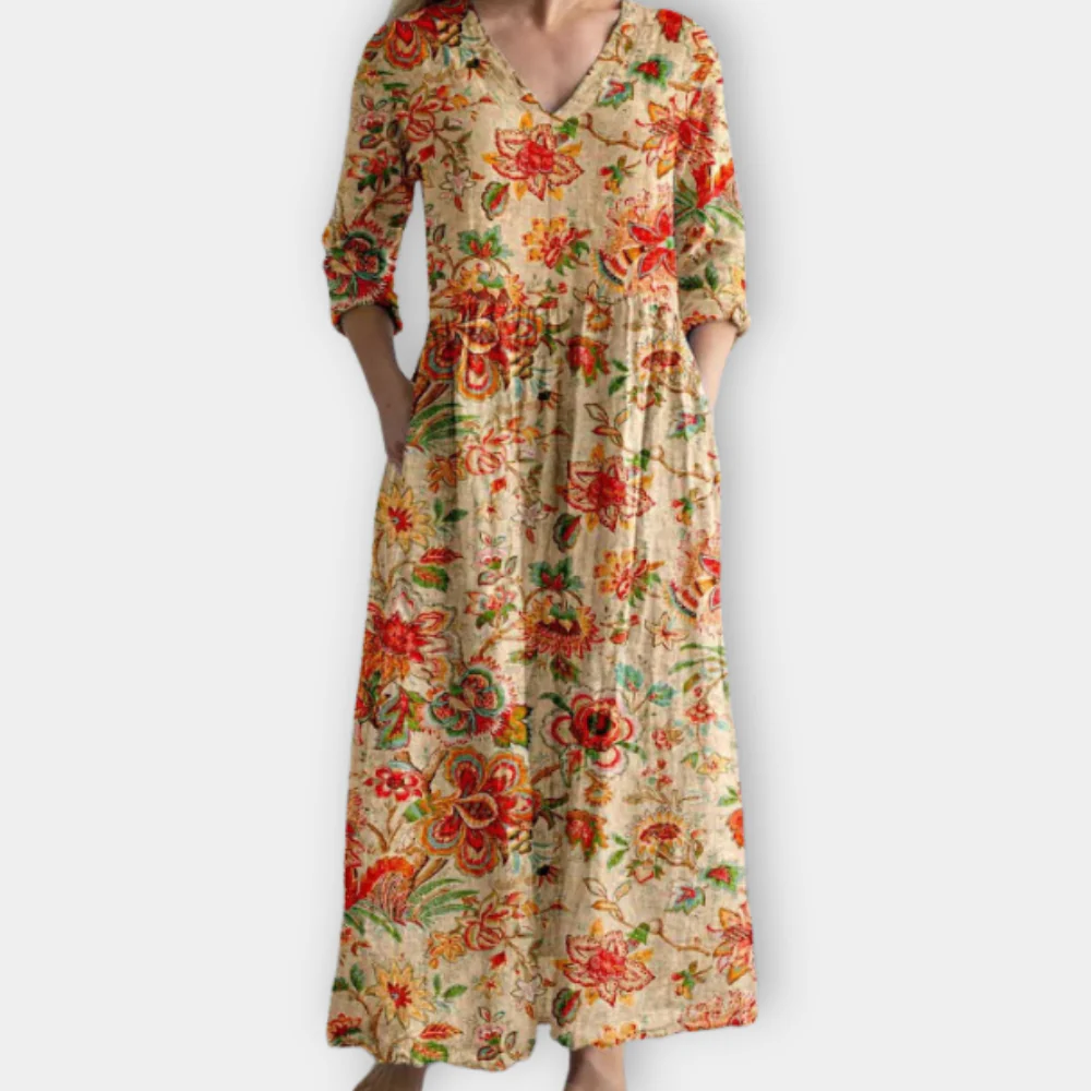 Therese - Boho Maxi Dress