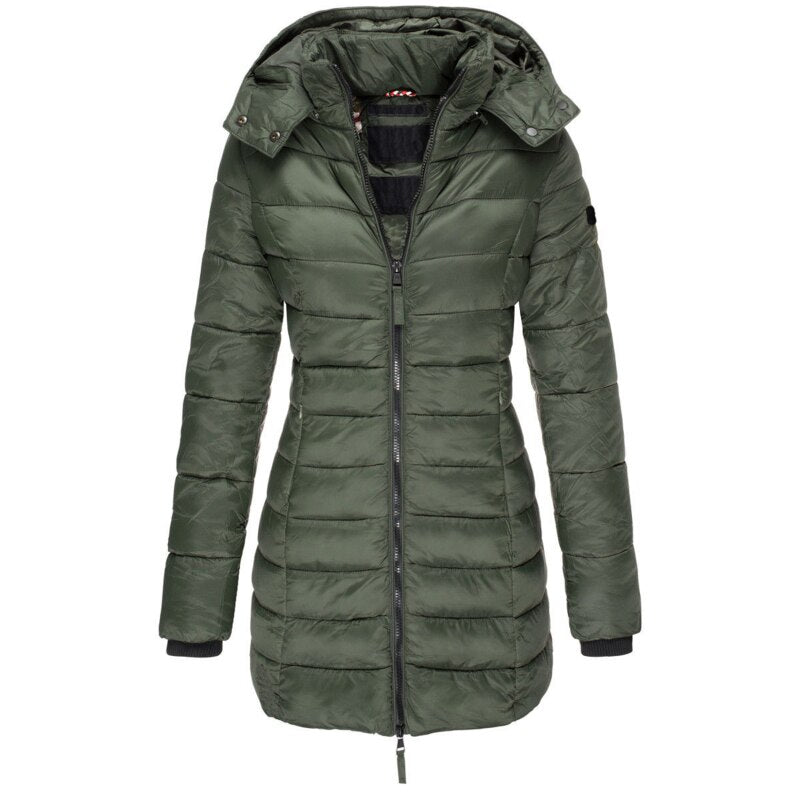Rachele | Premium Langer Daunenmantel