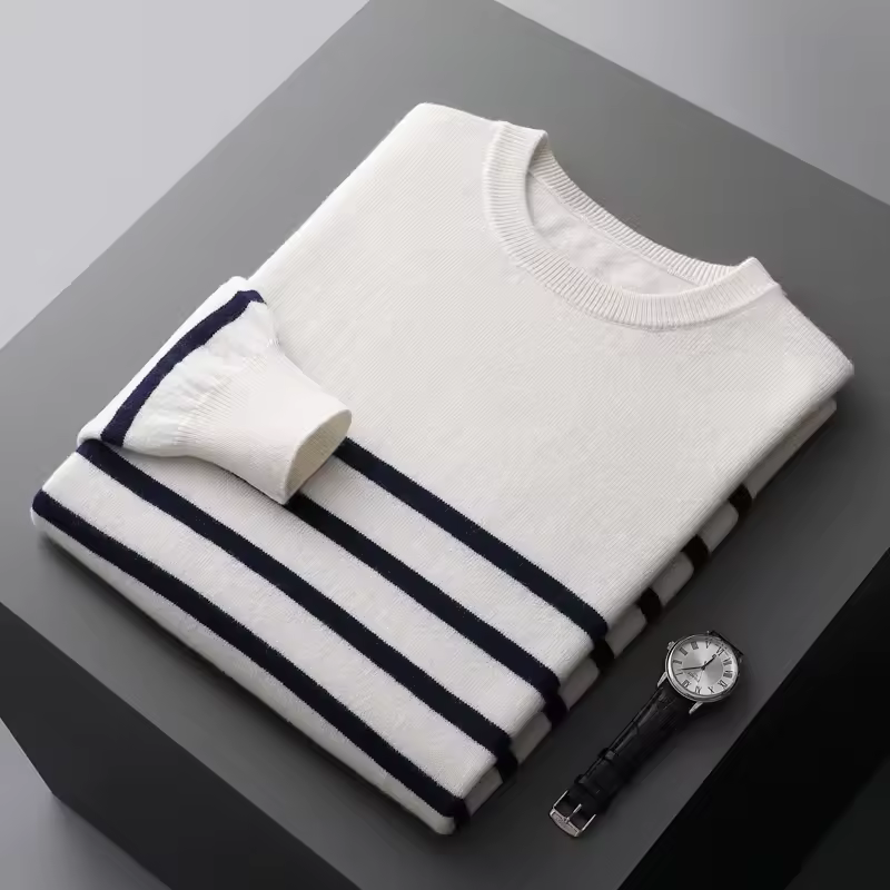 Mariner Pure Wool Striped Sweater