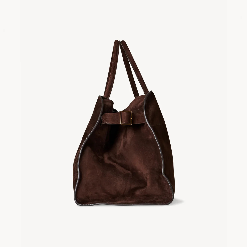 Bologna | Handgefertigte Bowling-Tasche aus Wildleder