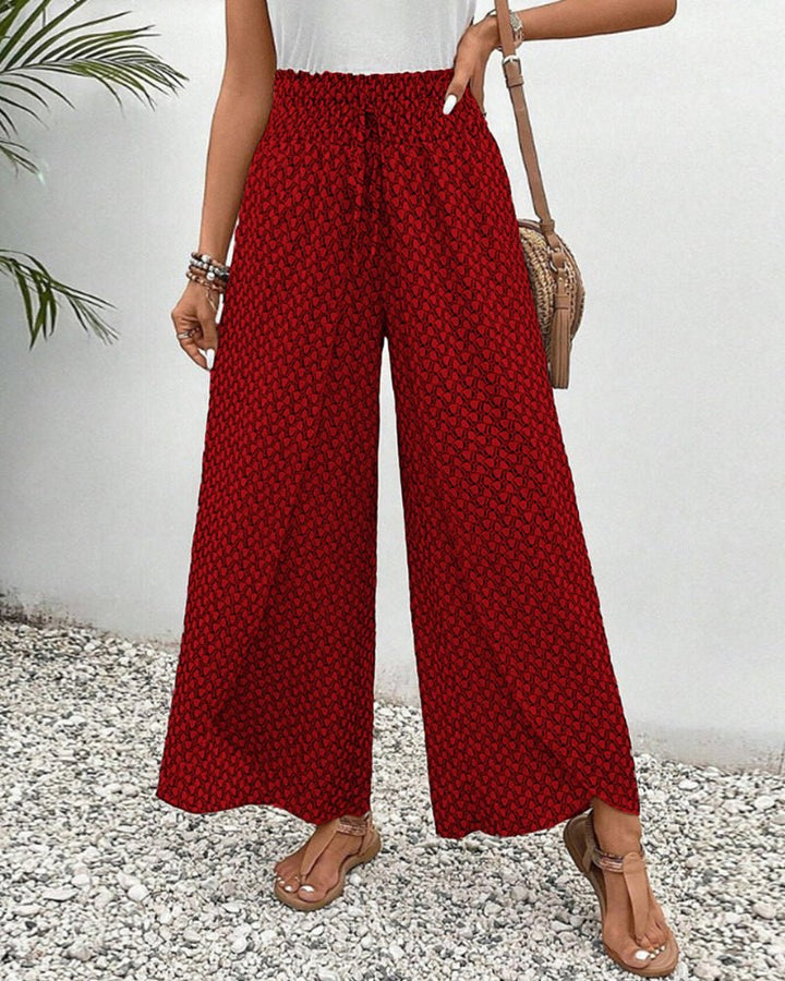 Maddalena | Fließende Bedruckte Hose