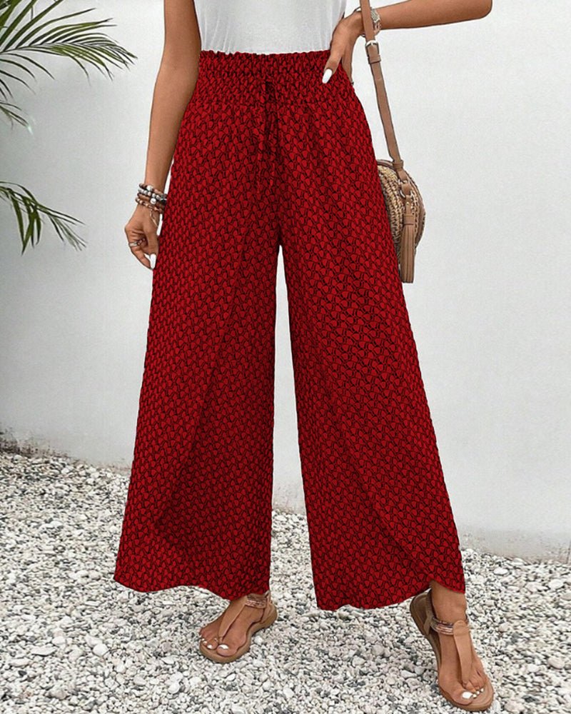 Maddalena | Fließende Bedruckte Hose