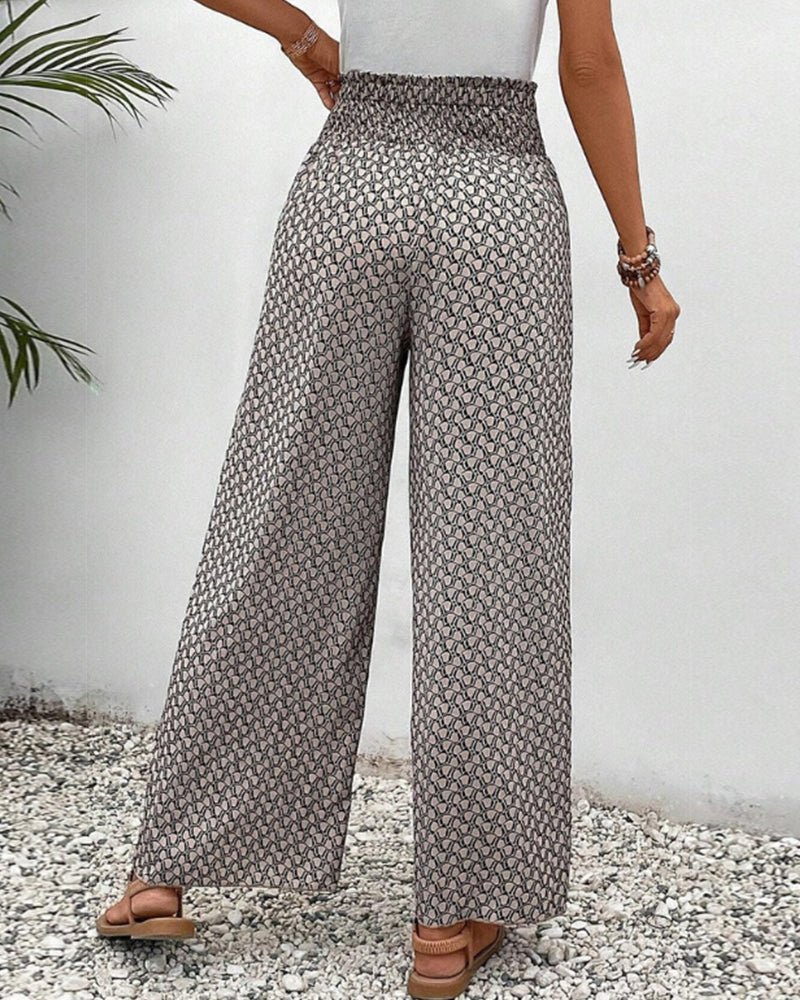 Maddalena | Fließende Bedruckte Hose