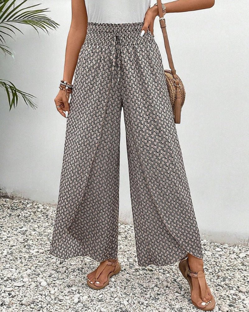 Maddalena | Fließende Bedruckte Hose